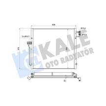 Mercedes Ml350 W166 Klima Radyatoru 2011-2015 Kale 361345
