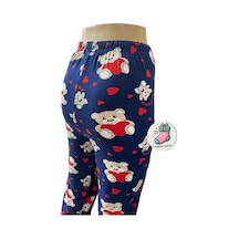 Lüx Unisex Mikro Süet Cepsiz Pijama Altı Tek Alt S5 - Çorap Hediy Lacivert