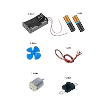 Motor Deney Seti - Ortookul Deney Seti Fen Dersi Deneyi Elektirik Deneyi