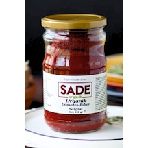 Sade Organik Domates-biber Salçası 650 Gr