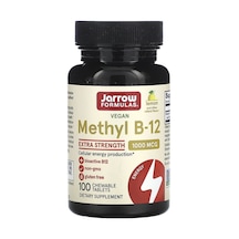 Takviye Jarrow Formulas, Methyl B-12, Lemon, 1,000 Mcg, 100 Chewable Tablets