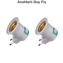 2 Adet Anahtarlı Duy Fiş