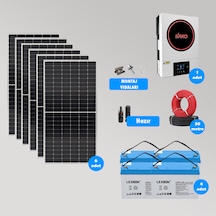 Cks Enerjı 6.2 Kw Hazır Solar Paket Kolay Kurulumm Orta Paket