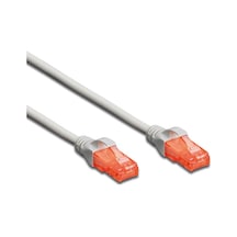 DIGITUS (DK-1617-010) 1 MT. CAT6 UTP LSZH GRİ PATCH KABLO