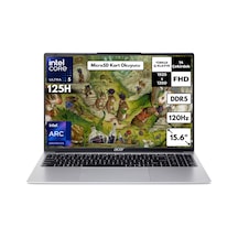 Acer Aspire Lite Al16-71P-52B1 NX.DCLEY.001QB11 Ultra 5-125H 48 GB 2 TB SSD 15.6'' FHD Free Dos Dizüstü Bilgisayar