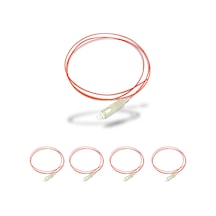 5 Adet Sc Sx Mm Om2 50/125 Fiber Optik Kablo 1 Metre