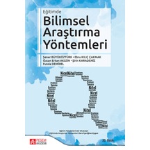 Bilimsel Araştırma Yöntemleri - Şener Büyüköztürk - Pegem Akademi Yayıncılık
