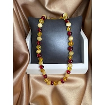 Kehribar Kolye 0-6 Yaş / 32-38 Cm Gösterildiği Gibi 49171317