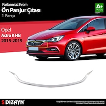 S-dizayn Opel Astra K Hb Krom Ön Panjur Çıtası 1 Prç. 2015-2022