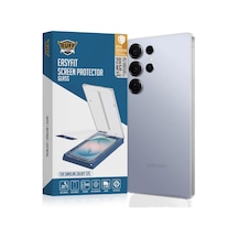 Galaxy S26 Serisi İle Uyumlu Easyfit Glass Kolay Uygulama Aparatlı Ekran Koruyucu Temperli Cam Galaxy S26