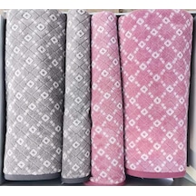 Dıamond Soft Gri-bordo Best Set Hamam Takımı Gri