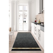 West Home Makinede Yıkanabilir Kaymaz Taban Leke Tutmaz Modern Gri Salon Halısı,mutfak Halısı Ve Mutfak Yolluk Wh 584 Grey