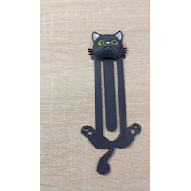 Kedi Figürlü 3 Boyutlu Kitap Ayracı