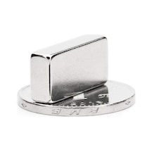 20x10x5 Mm Neodyum Mıknatıs, Çok Güçlü Dikdörtgen Neodymium Magnet - 4 Adet Set