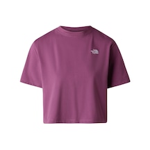 The North Face W Evolutıon Sımple Dome Crop Rlx Ss Tee Kadın Tişört Nf0a8fdhg4y1 Mor
