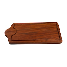 Yuvarlak Logolu Tahta 24x47cm
