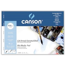 Canson Resim Defteri 35 x 50 15 YP 200 G Spiralli