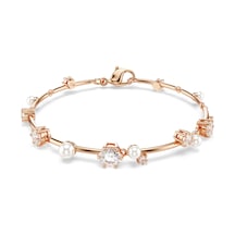 5729505 Swarovski Bilezik Constella:bracelet Pearl Whıte/ros M Çok Renkli