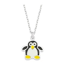 Gümüş Penguen Kolye G1599kl Altınsepeti