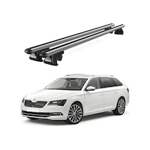 Venüs Skoda Superb Sw 2015 Ve Sonrası Uyumlu Gri Ara Atkı Port Bagaj Tavan Barı