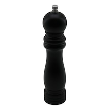 Bezos Siyah Ahşap Tuz Ve Baharat Öğütücü - Büyük Ø4.5 Cm X 19.5 Cm Hb006