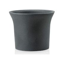 Vaso Flora Classic 45 Plastik Saksı Antrasit