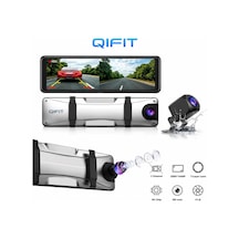 4k Aı Araç Kamerası, Ön Ve Arka Kamera, Wi-fi Bağlantılı, Sesli Kontrol, 12 İnç Dokunmatik Ekran, Loop Kayıt, G-sensör, Park Modu, Gps Yok