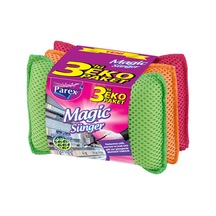 Parex Magic Sünger 3 Adet Çok Renkli