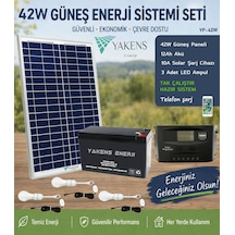 42w Hazır Solar Paketi Güneş Paneli Enerji Sistem 12ah Akü + 10a Şarj Kontrol Cihazı + 3 Led Ampul Hazır Solar Paket 42w Hazır Solar Paketi Güneş Paneli Enerji Sistem 12ah Akü + 10a Şarj Kontrol Cihazı + 3 Led Ampul Hazır Solar Paket