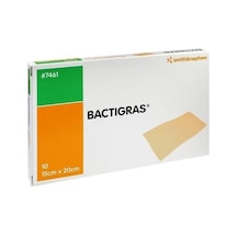 Bactigras Antiseptik Tül Yara Yanık Bakım Örtüsü 15 x 20 CM 10 Adet