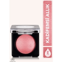 Flormar Işıltılı Fırınlanmış Allık - Baked Blush-On - 040 Shimmer Pink - 8682536051415
