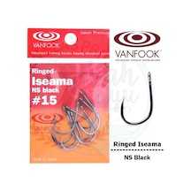 Vanfook Ringed Iseama Delikli Iğne Ns Black  15