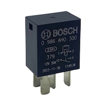 Bosch 12v Röle 4 Uçlu 20 A Mikro Dirençli 1-2-3-5 Taıwan