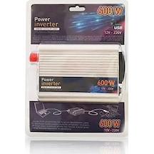 Mobee Teknomax 600w İnverter Dönüştürücü Araç İçi Fiş Dönüştürücü 1410 50 x 22