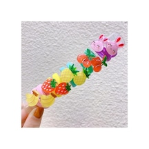 So-much Kız Çocuk Bebek 10'lu Meyveli Lastik Toka Seti-8 Renkli Karışık - 105665853 Renkli Karışık - 105665853 Renkli Karışık
