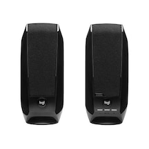 S150 Usb Hoparlör, 2.0, İnce Ve Hafif Tasarım, Kompakt Ve Taşınabilir, Kolay Ses Kontrolleri, Led Işıklı Gösterge, Sessize Alma Düğmesi, 2 W, Siyah