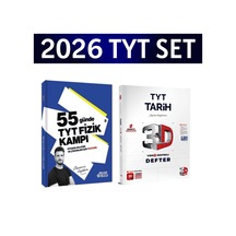 2026 Tyt 55 Günde Fizik Kampı Özcan Aykın+ Tyt Türkçe Video Destek Defteri 3d Yayınları