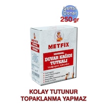 Metfix Toz Duvar Kağıdı Tutkalı 250gr, Şeffaf Donar