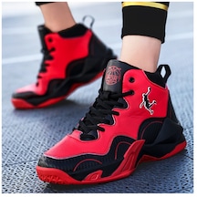 Yucama Siyah - Kırmızı Basketbol Ayakkabı - Siyah - Kırmızı