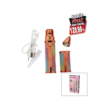 Northcity Usb Şarjlı 2-in-1 Burun Ve Yanak Tüy Alma Makinesi