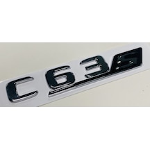 Mercedes 2001 - 2009 C63s Arka Bagaj Yazısı Krom