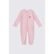 Panço Liberty Kumaş Yenidoğan Pembe Tulum