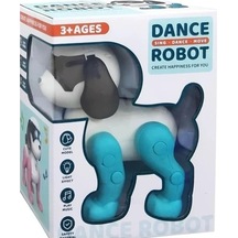 Babydoor Toys 111-2 Dans Eden Sesli Işıklı Robot Köpek Mavi