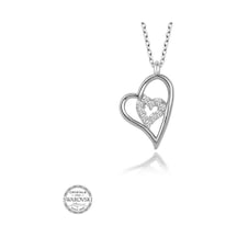 Swarovski Taşlı Gümüş Kalp Kadın Kolye (518920773)