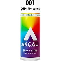 Akçalı Şeffaf Sprey Mat Vernik 400 ML