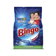 2 Adet Bingo Matik Knsn Renkli & Beyaz 6 Kg