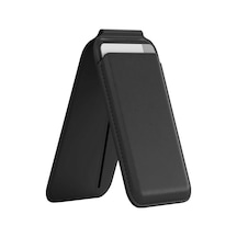 Xmlbayiciniz Mag-safe Standlı Manyetik Cüzdan İphone 17/16/15/14/13/12 Serileri İle Uyumlu, Güçlü Mıknatıslı Kartlık, Rfıd K Genel