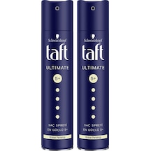 Taft Ultimate 5+ En Güçlü Tutuş Saç Spreyi 2 x 250 ML