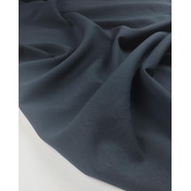 Koyu Lacivert Renkte Krep Kumaş En 140 Cm X Boy 200 Cm -10208 Lacivert