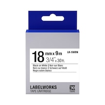 Tonersepeti Epson Lk-5wbn Uyumlu Standart Etiket Kartuşu Siyah / Beyaz 18 Mm C53s655006